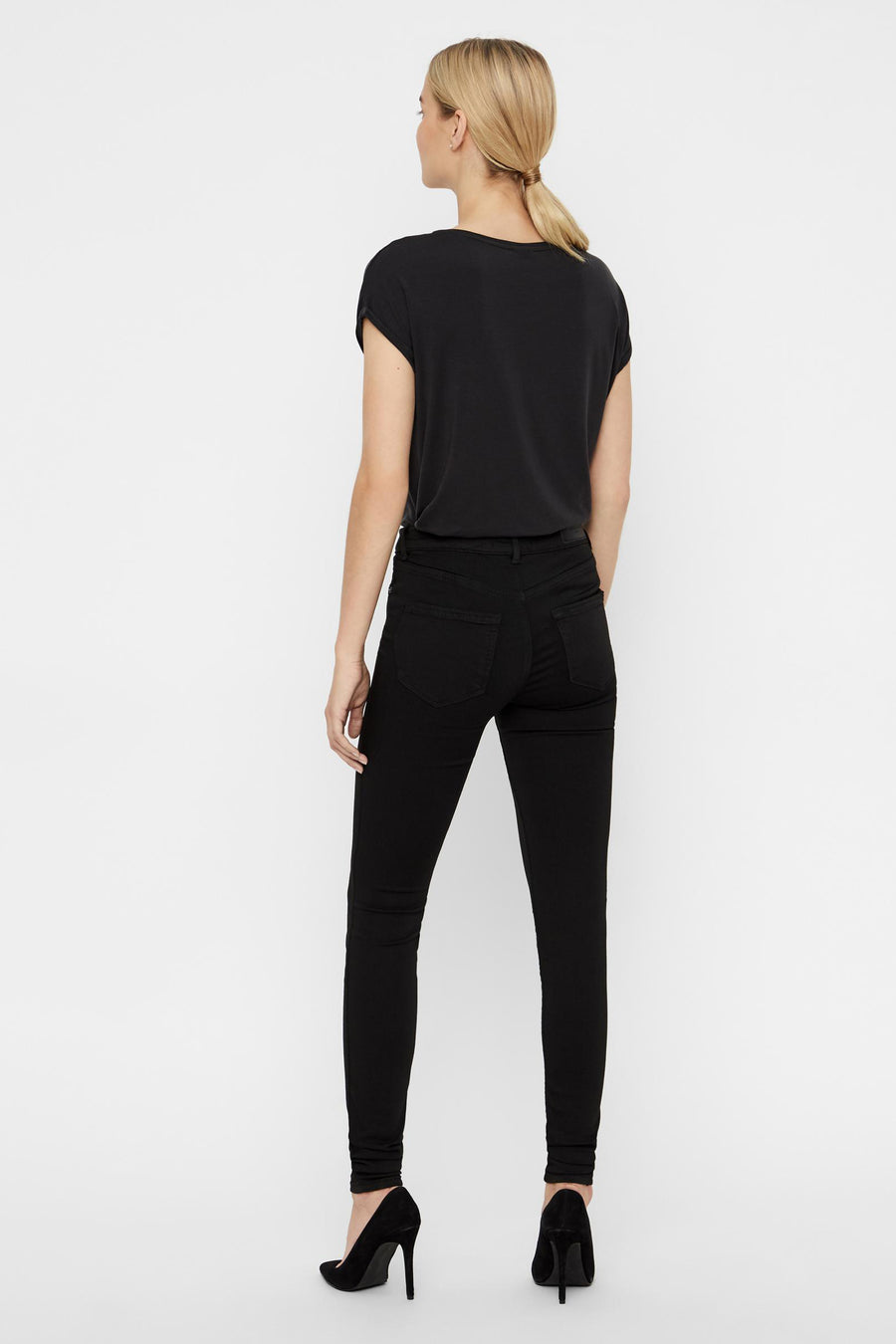 LUX - black denim - VERO MODA®