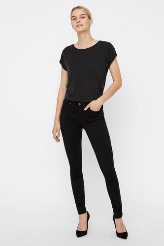 LUX - black denim - VERO MODA®