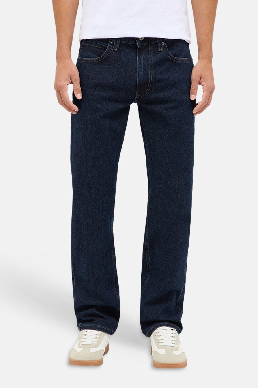 Jeans straight dark blue denim - MUSTANG