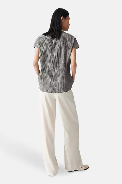 Blouse à manches courtes - Kaki