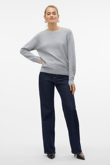 VMDOFFY LS O-NECK BLOUSE GA NOOS