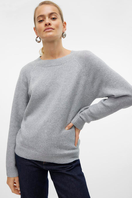 VMDOFFY LS O-NECK BLOUSE GA NOOS