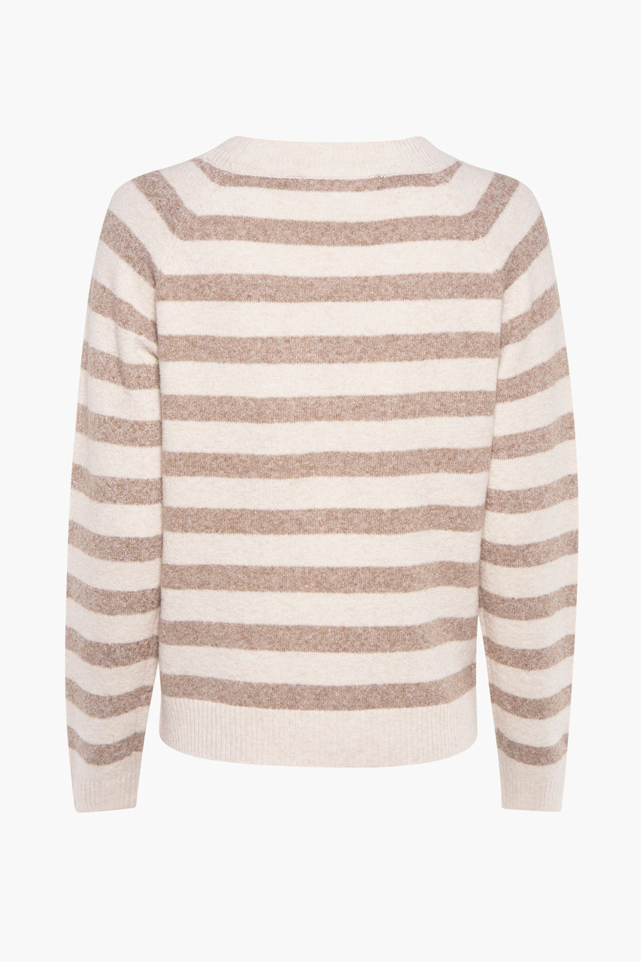 Pull à col rond - beige - VERO MODA®