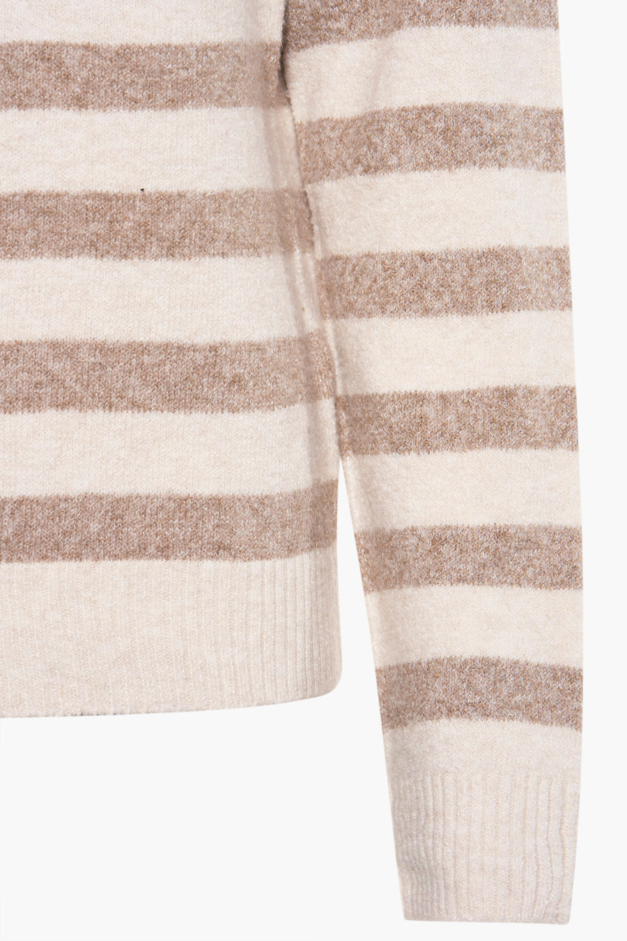 Pull à col rond - beige - VERO MODA®