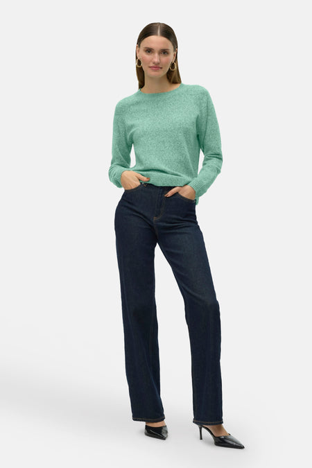 VMDOFFY LS O-NECK BLOUSE GA NOOS