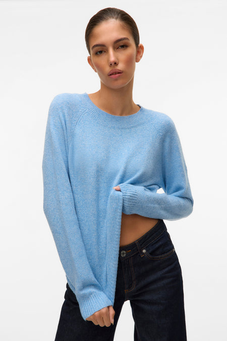 VMDOFFY LS O-NECK BLOUSE GA NOOS