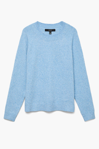 Pull à col rond - bleu - VERO MODA®