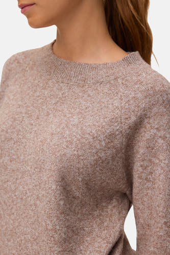 Pull O-hals - Cocoa Brown