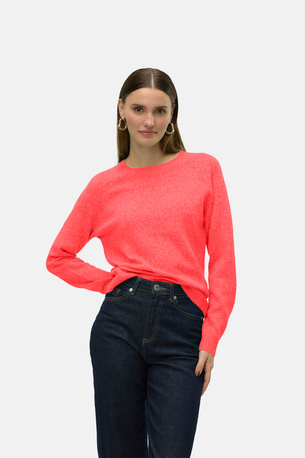VMDOFFY LS O-NECK BLOUSE GA NOOS