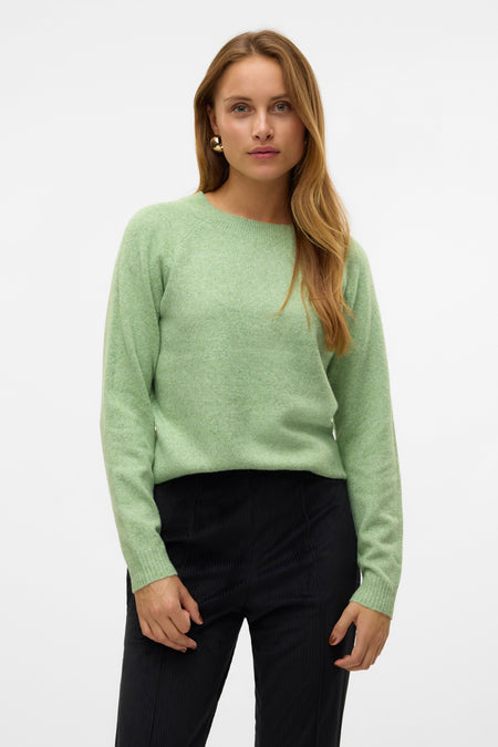 VMDOFFY LS O-NECK BLOUSE GA NOOS
