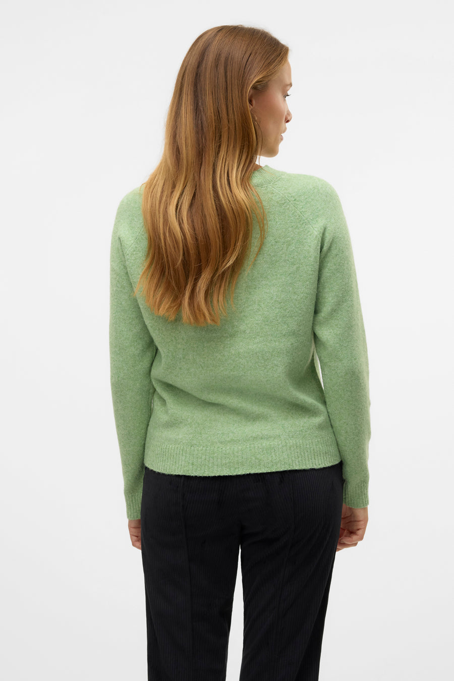 Pull met ronde hals - groen - VERO MODA®