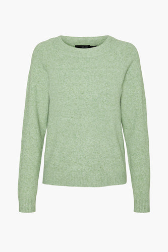 Pull met ronde hals - groen - VERO MODA®