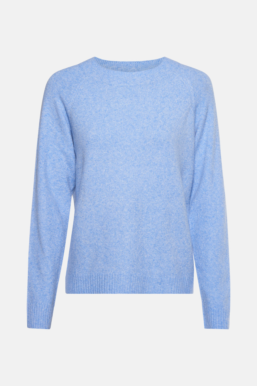Pull à col rond - bleu - VERO MODA®