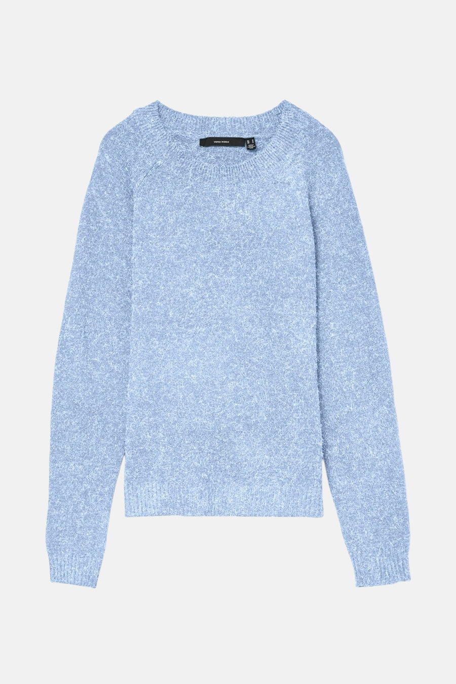 Pull à col rond - bleu - VERO MODA®
