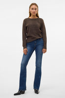 VMDOFFY LS O-NECK BLOUSE GA NOOS