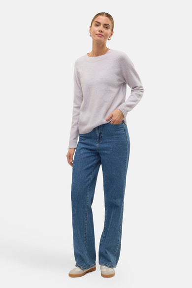 VMDOFFY LS O-NECK BLOUSE GA NOOS