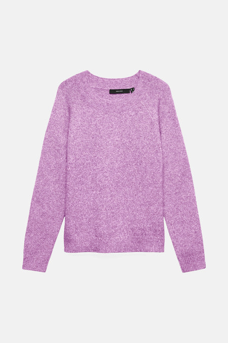 Pull O-hals - paars