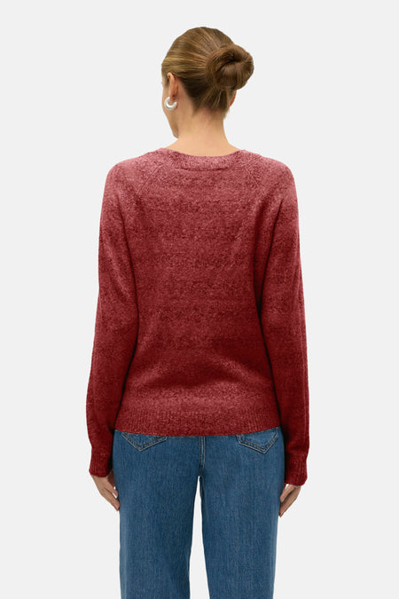 VMDOFFY LS O-NECK BLOUSE GA NOOS