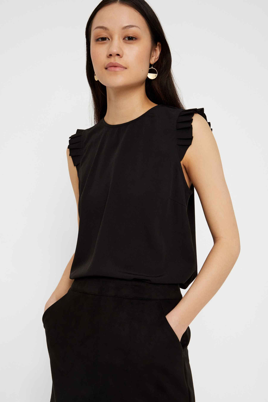 VMDONNADINA FAUXSUEDE SHORT SKIRT NOOS - VERO MODA®