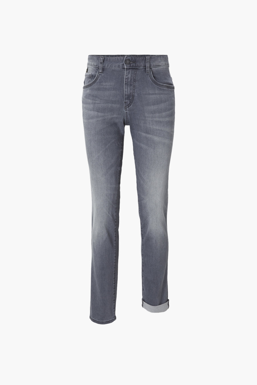 JOSH - mid grey denim - TOM TAILOR