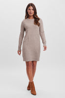 Kleedjes (lange mouwen) Bruin - VERO MODA®