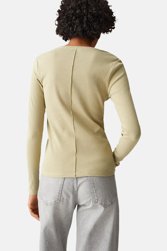 Pull met ronde hals - groen - OPUS