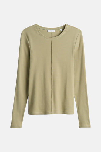 Pull met ronde hals - groen - OPUS