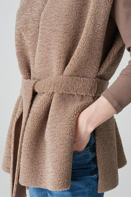 Veste sans manches - brun