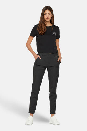 Pantalon de costume gris VERO MODA®, avec poches et uneourche à l'arrière.