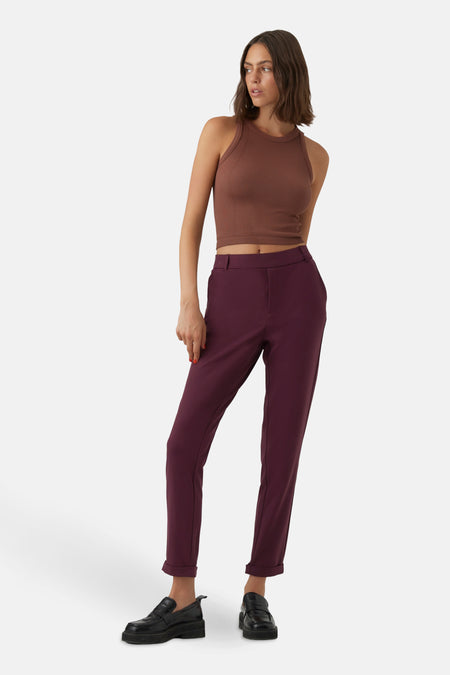 VMMAYA MW LOOSE SOLID PANT NOOS