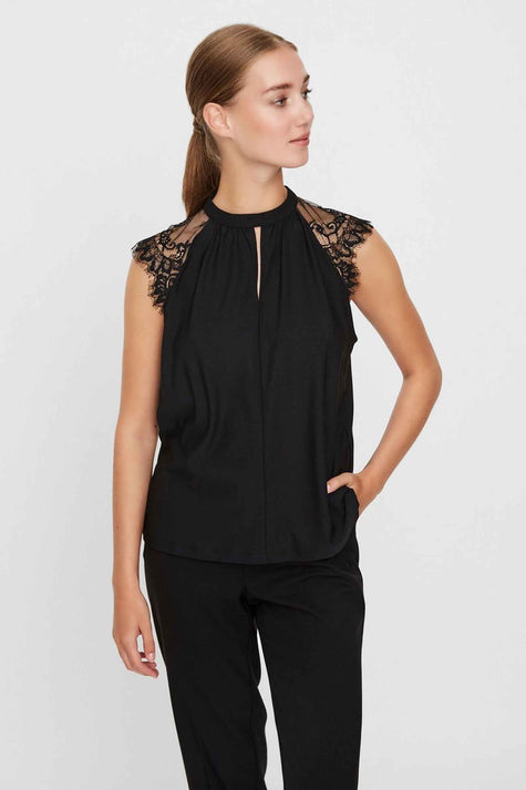 Blouse - noir