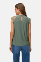 Blouse (korte mouwen) Groen - VERO MODA®