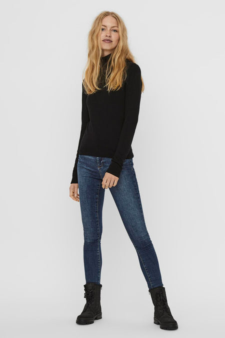 VMGLORY LS ROLLNECK BLOUSE GA NOOS