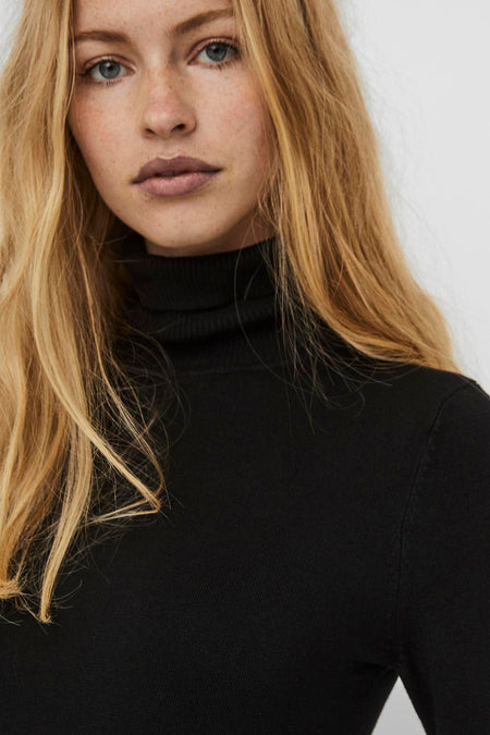 VMGLORY LS ROLLNECK BLOUSE GA NOOS