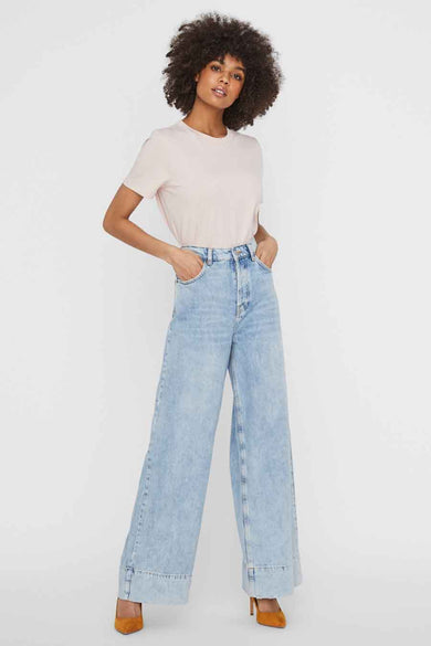 VMEMMA SHR WIDE JEANS BA3149