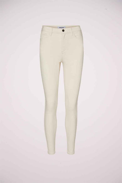 Skinny jeans - off white denim