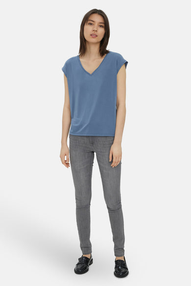 Top (korte mouwen) Blauw - VERO MODA®