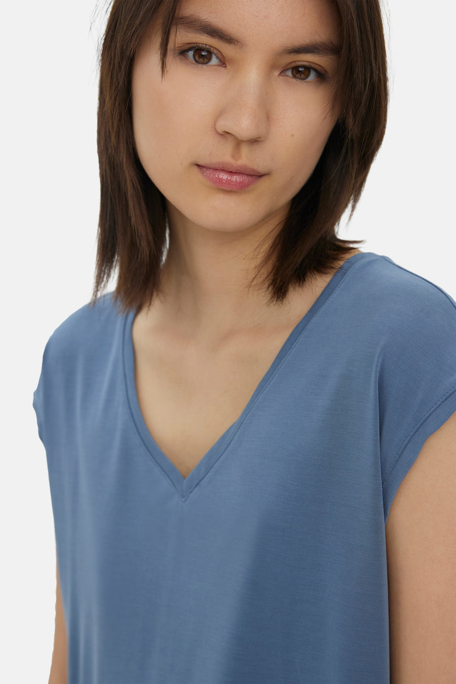 T-shirt met korte mouwen - blauw - VERO MODA®