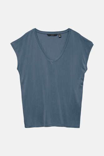 T-shirt met korte mouwen - blauw - VERO MODA®