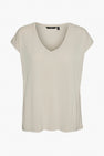 T-shirt met korte mouwen - ecru