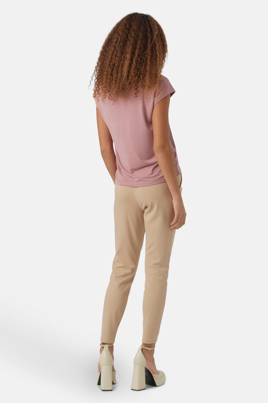 T-shirt met korte mouwen - roze - VERO MODA®