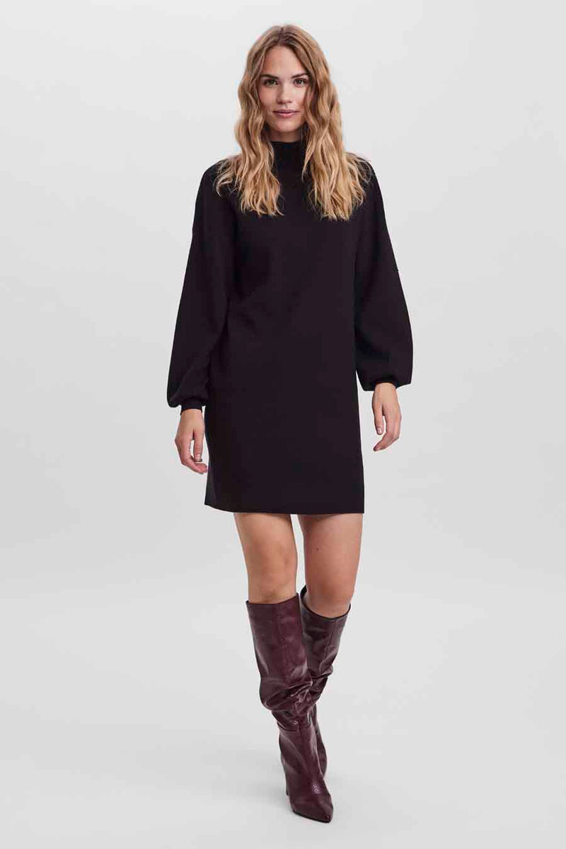 VMNANCY LS FUNNELNECK DRESS NOOS