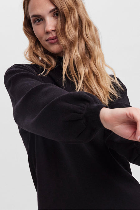 VMNANCY LS FUNNELNECK DRESS NOOS