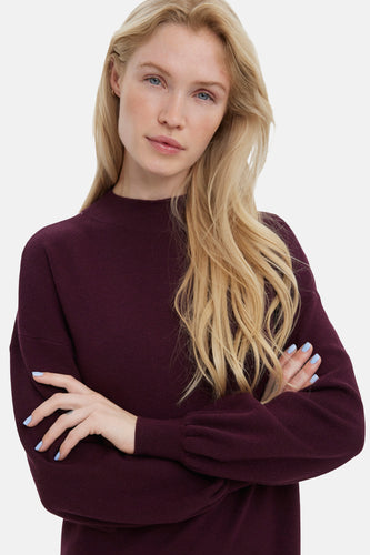 Kleedje met lange mouwen - Bordeaux - VERO MODA®