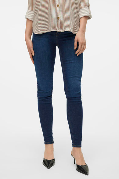 Skinny jeans - dark blue denim