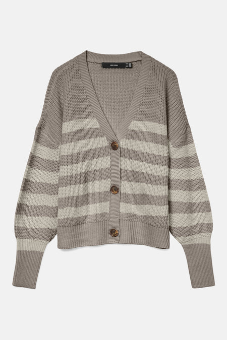 VMLEA LS V-NECK CUFF CARDIGAN NOOS