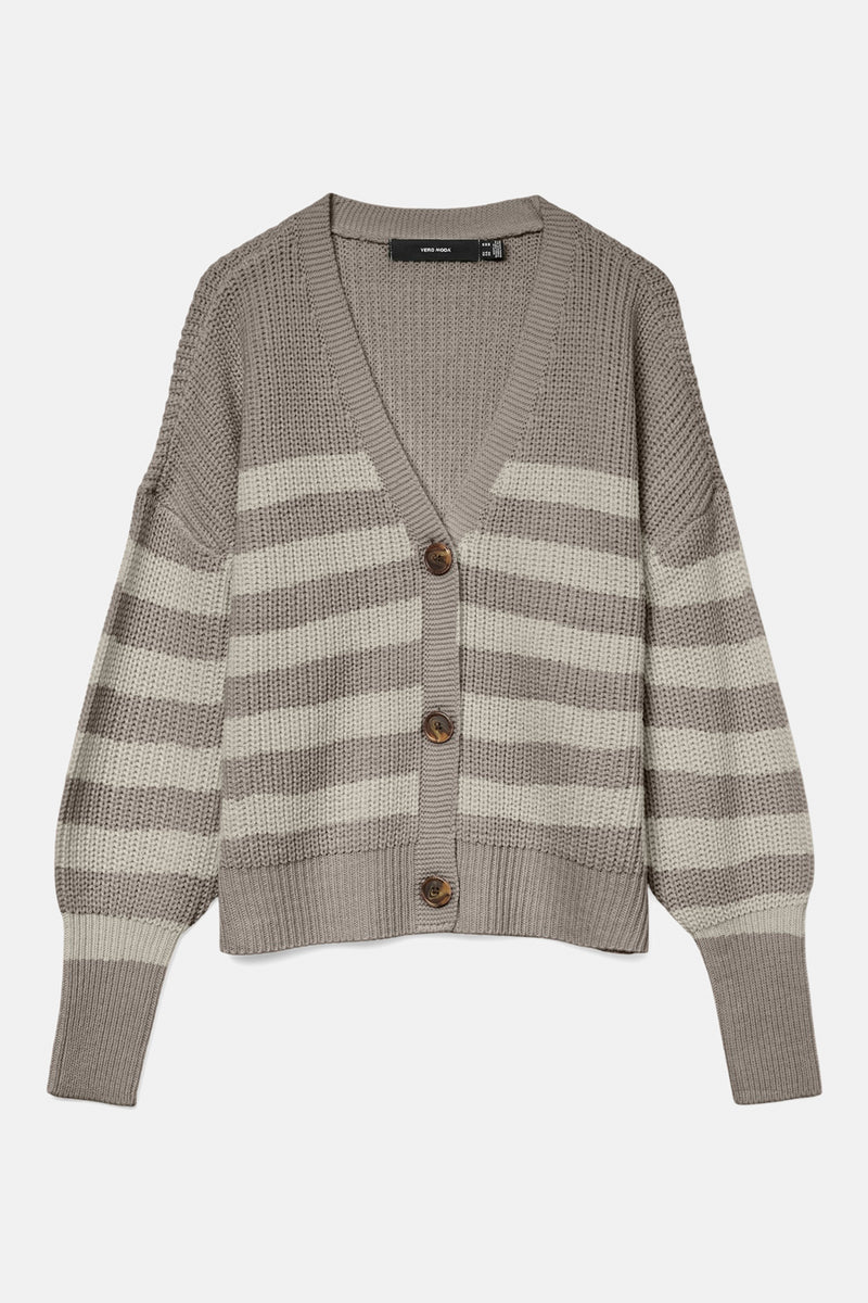VMLEA LS V-NECK CUFF CARDIGAN NOOS