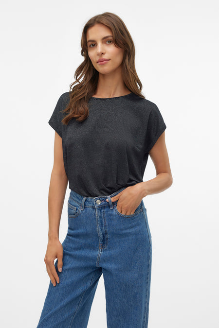 T-shirt (korte mouwen) Zwart - VERO MODA®