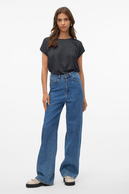 T-shirt (korte mouwen) Zwart - VERO MODA®