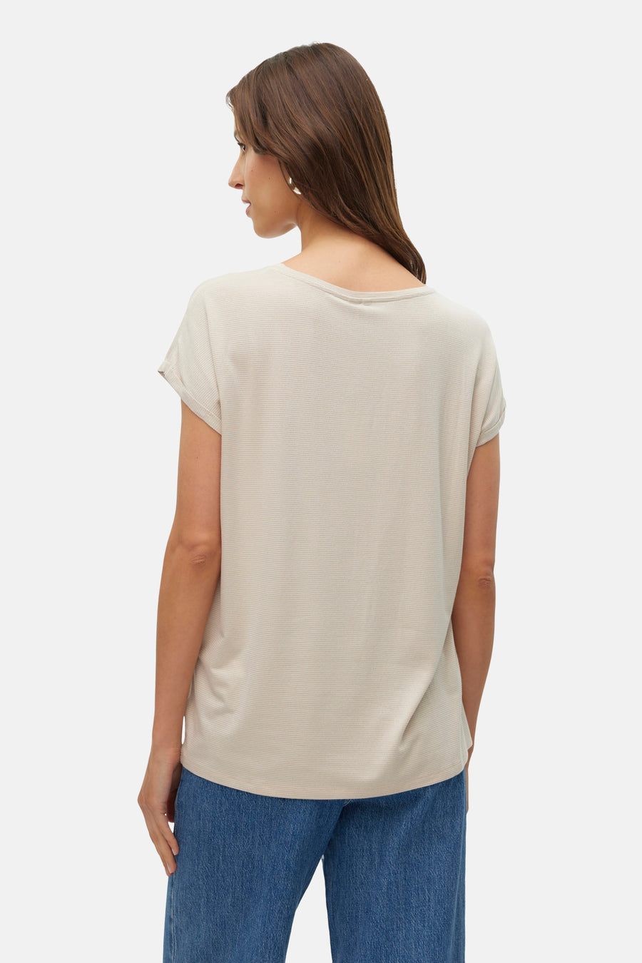 T-shirt à manches courtes - beige - VERO MODA®